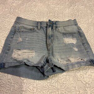 So Hgh Rise Relaxed Fit Mom Shorts (Khols) size 1/25